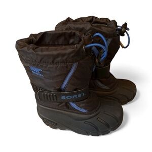 Sorel Flurry Little Kids Size 10 Winter Boots.